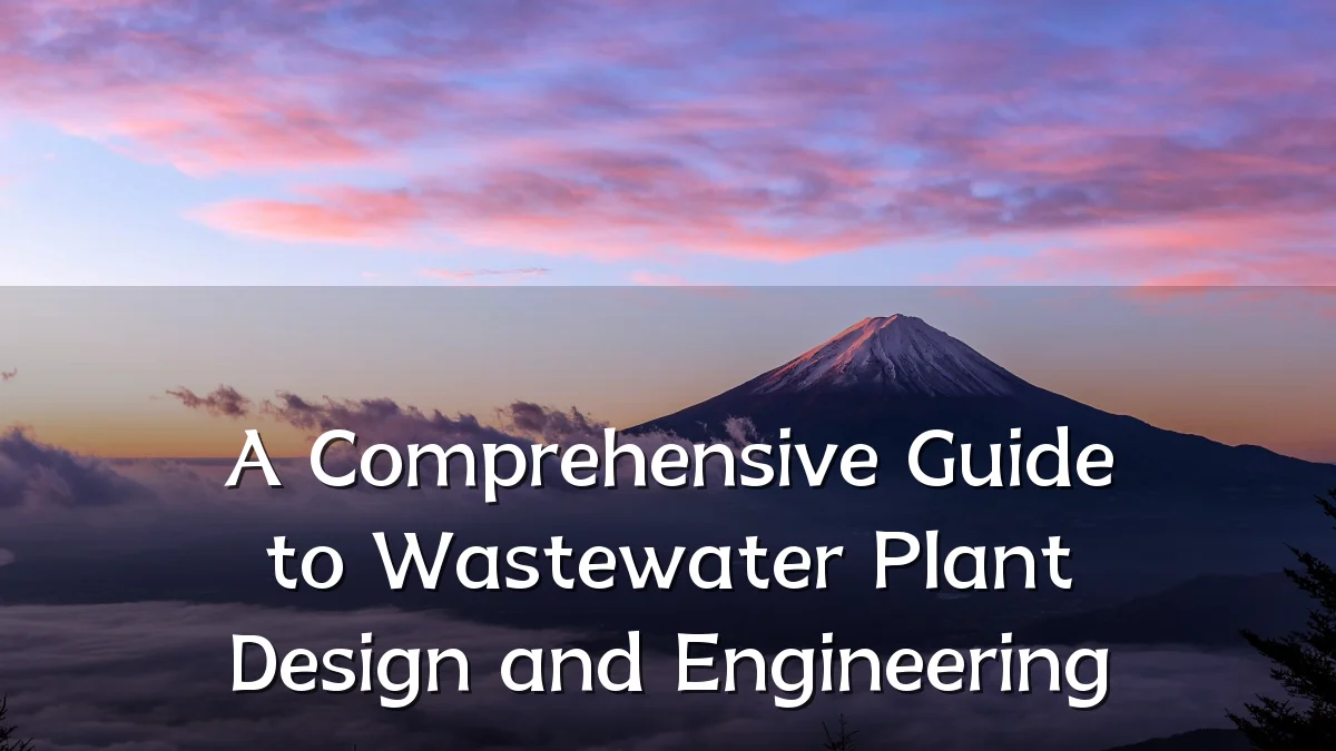 A Comprehensive Guide to Wastewater Plant Design and Engineering