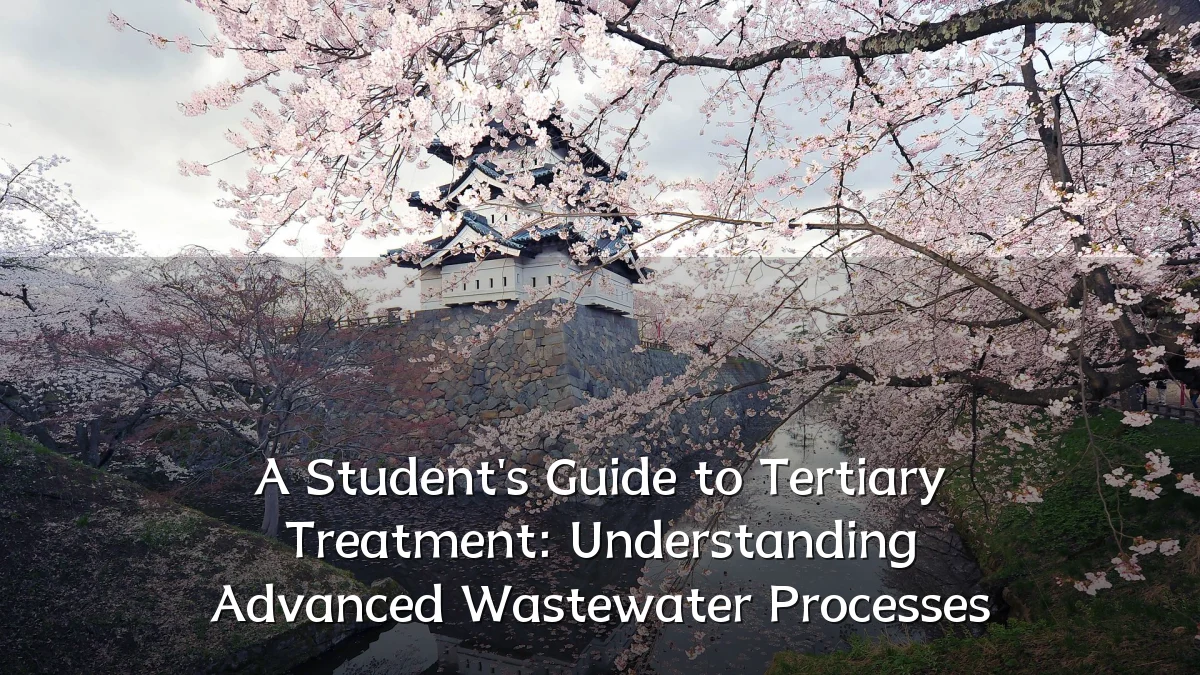 A Student's Guide to Tertiary Treatment: Understanding Advanced Wastewater Processes