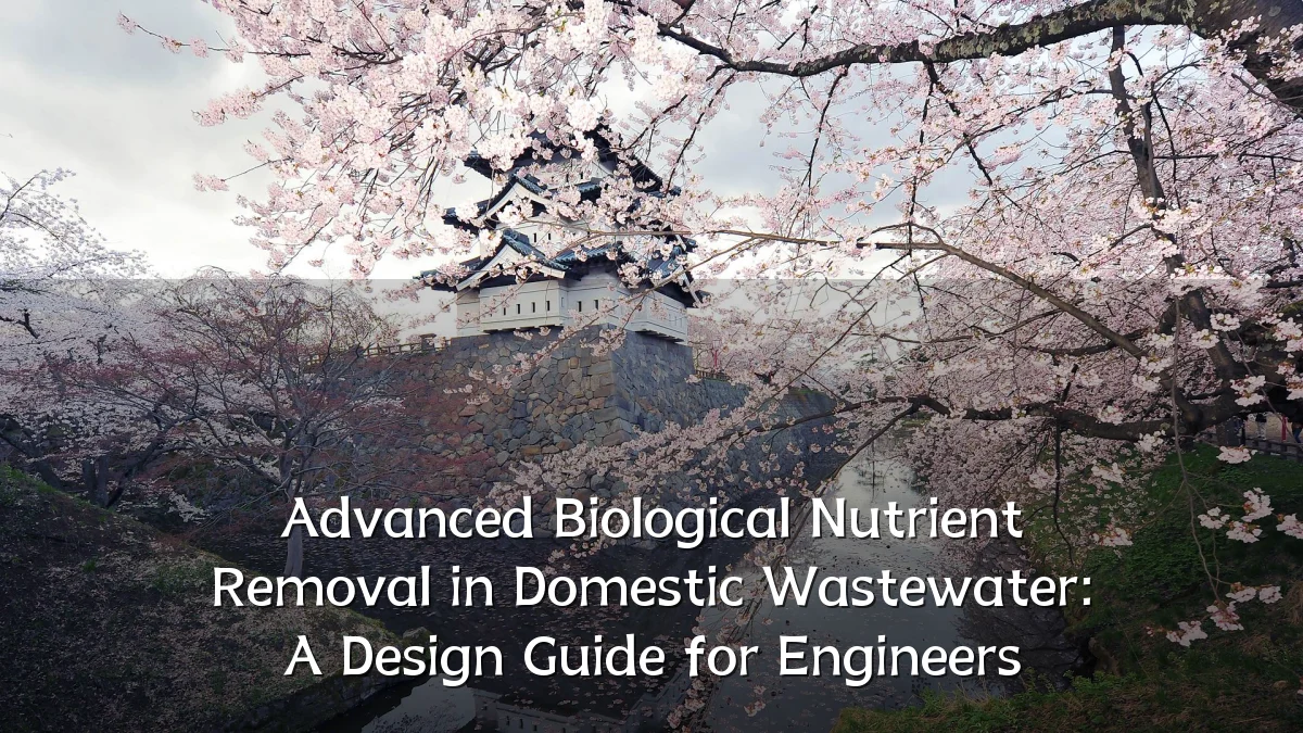 Advanced Biological Nutrient Removal in Domestic Wastewater: A Design Guide for Engineers
