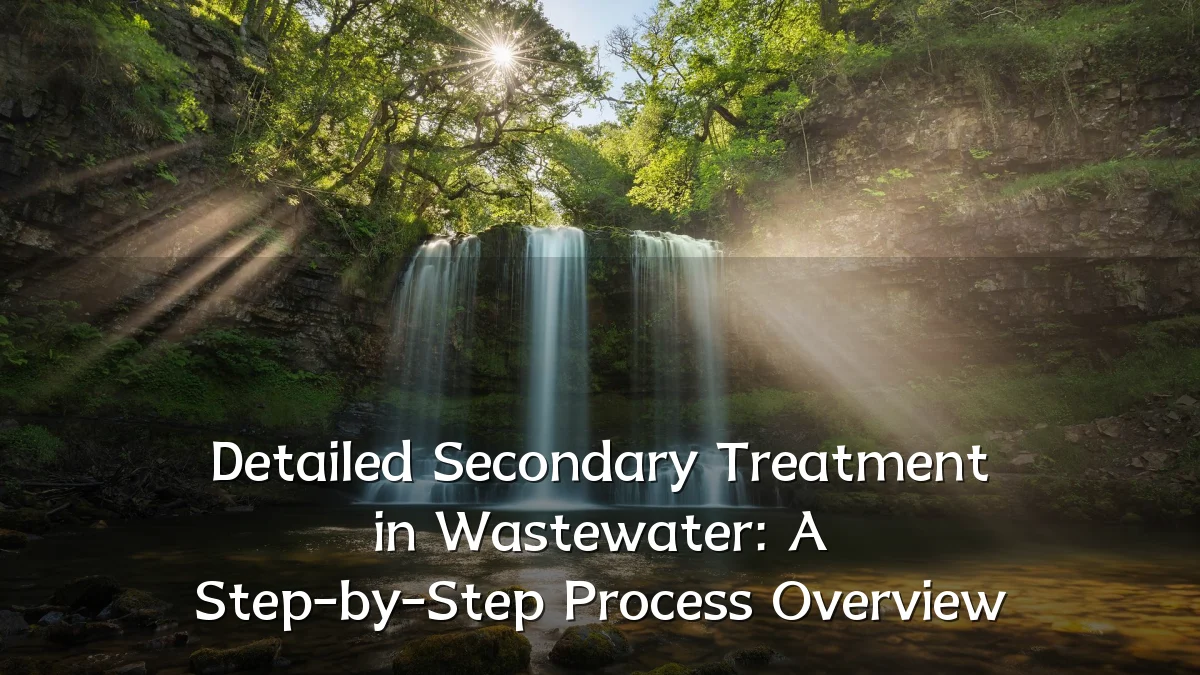 Detailed Secondary Treatment in Wastewater: A Step-by-Step Process Overview
