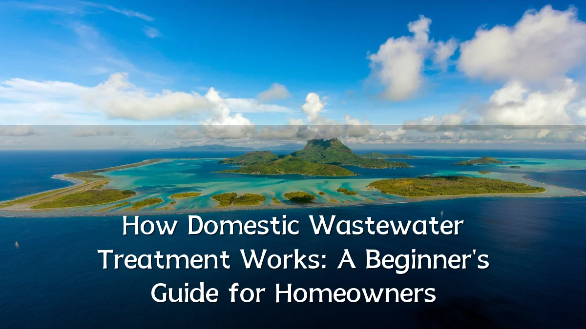How Domestic Wastewater Treatment Works: A Beginner's Guide for Homeowners