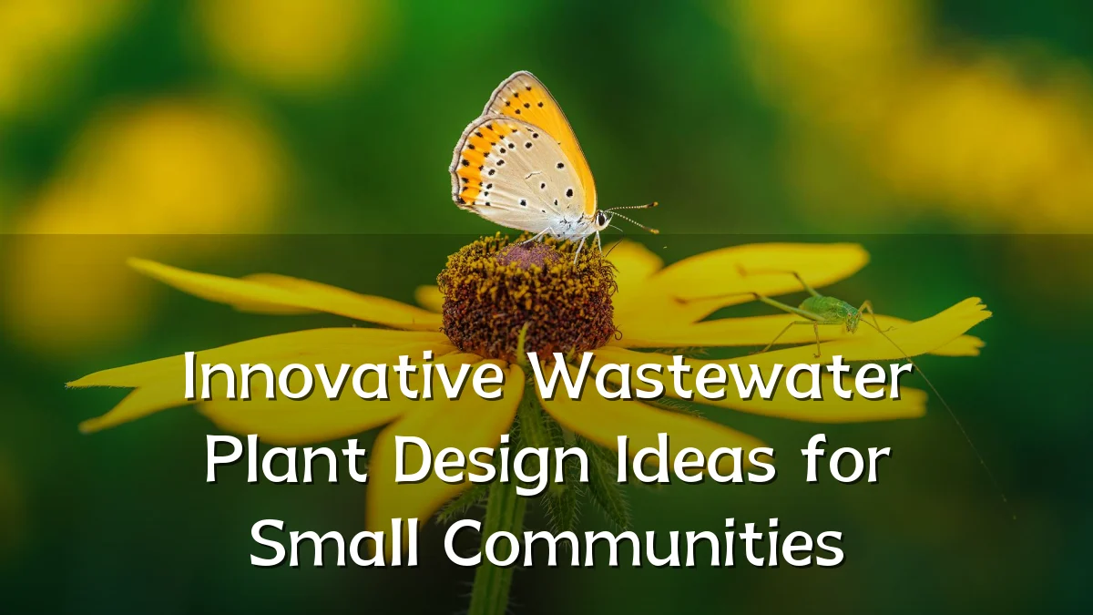 Innovative Wastewater Plant Design Ideas for Small Communities