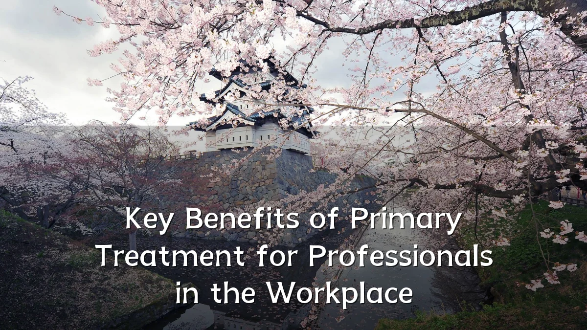Key Benefits of Primary Treatment for Professionals in the Workplace