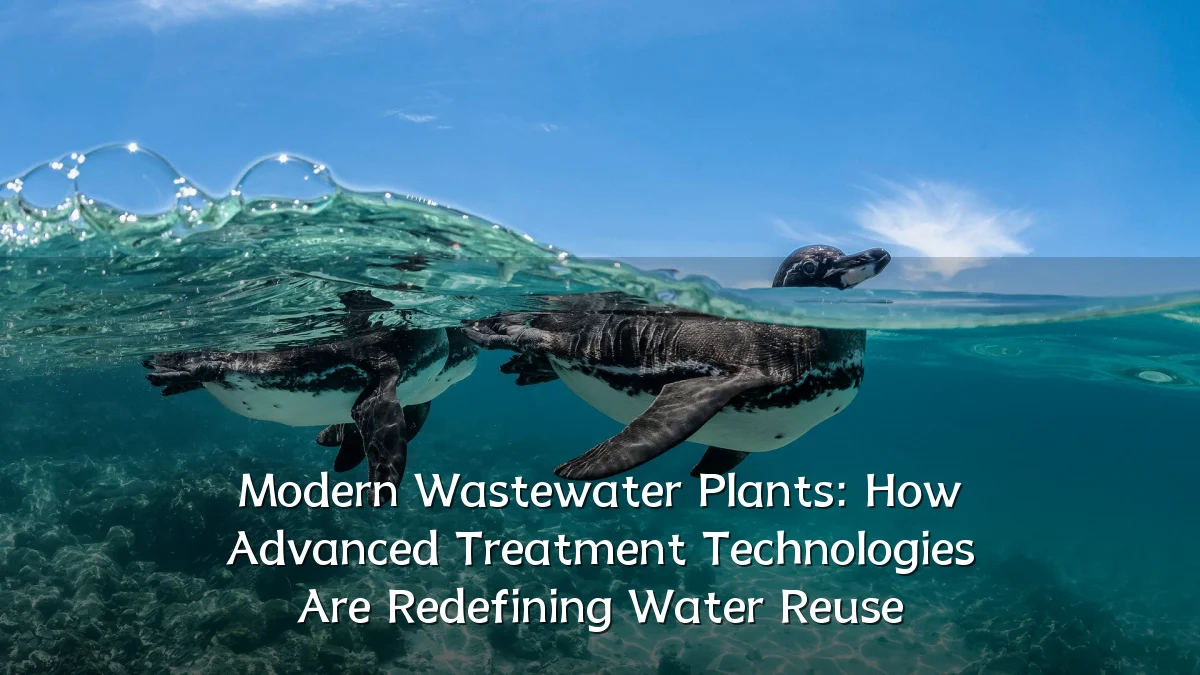 Modern Wastewater Plants: How Advanced Treatment Technologies Are Redefining Water Reuse