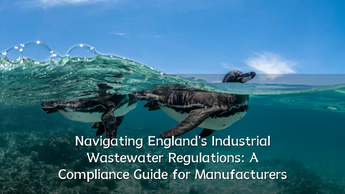 Navigating England's Industrial Wastewater Regulations: A Compliance Guide for Manufacturers