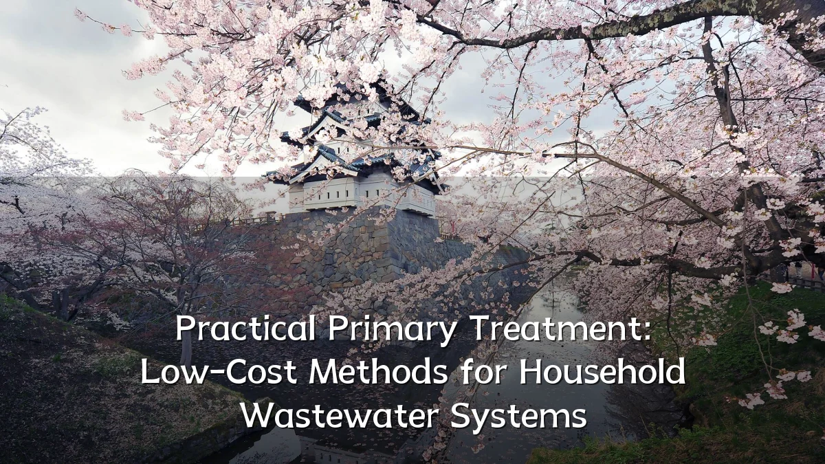 Practical Primary Treatment: Low-Cost Methods for Household Wastewater Systems