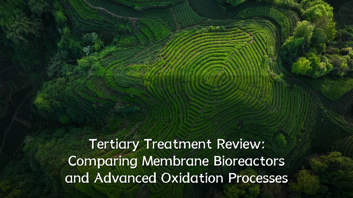 Tertiary Treatment Review: Comparing Membrane Bioreactors and Advanced Oxidation Processes