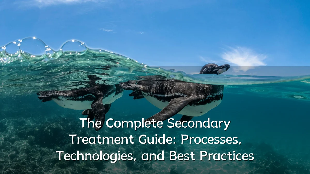 The Complete Secondary Treatment Guide: Processes, Technologies, and Best Practices