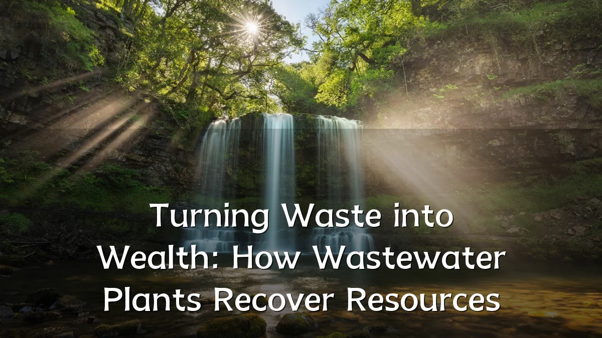 Turning Waste into Wealth: How Wastewater Plants Recover Resources