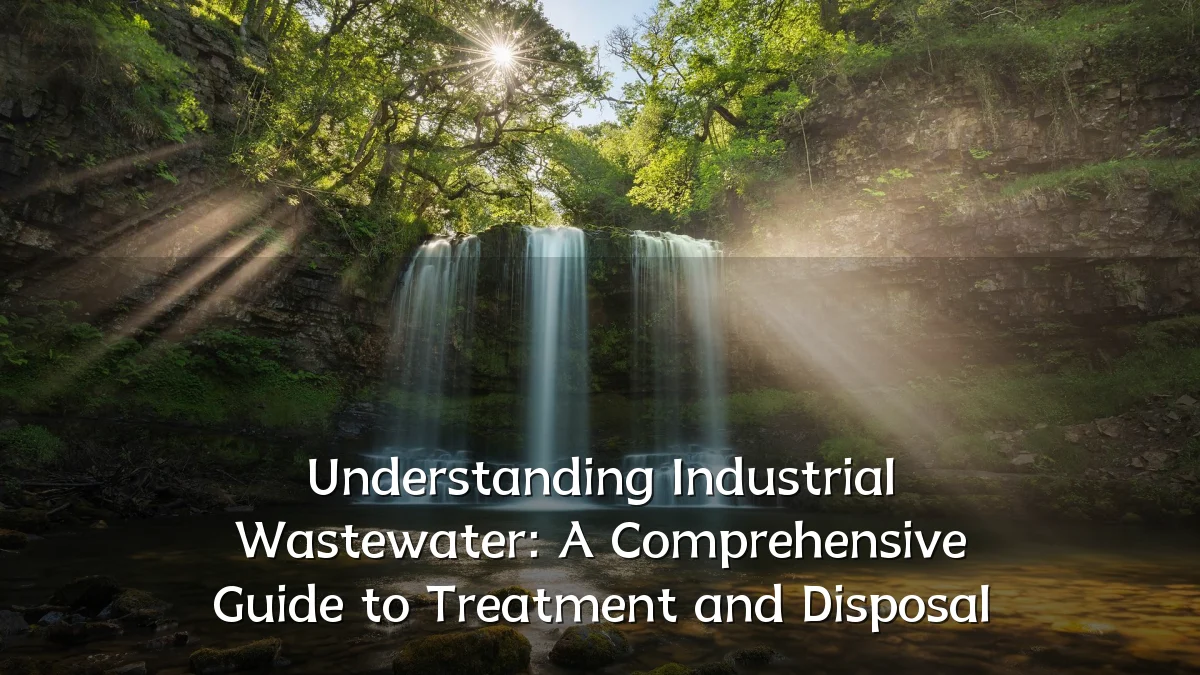 Understanding Industrial Wastewater: A Comprehensive Guide to Treatment and Disposal