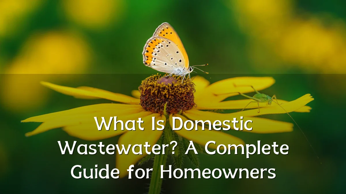 What Is Domestic Wastewater? A Complete Guide for Homeowners