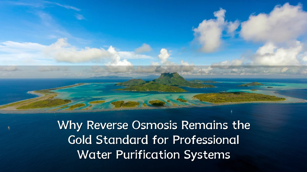 Why Reverse Osmosis Remains the Gold Standard for Professional Water Purification Systems